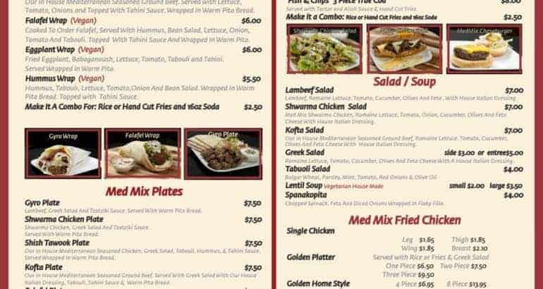 Menu 24×36 98133