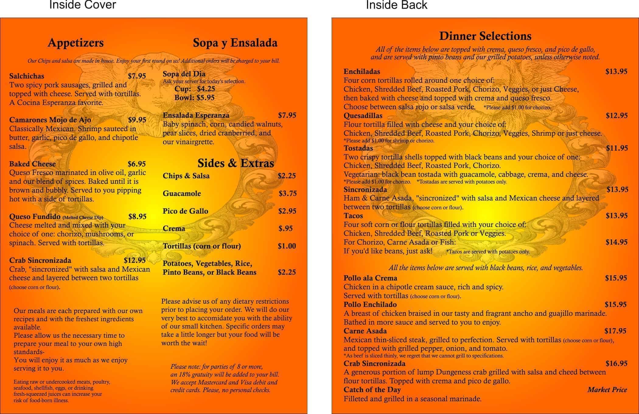 menu inside 2