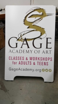 School Aboard signage Aboard Signs, Sandwich Board Signs, Aframe Signs