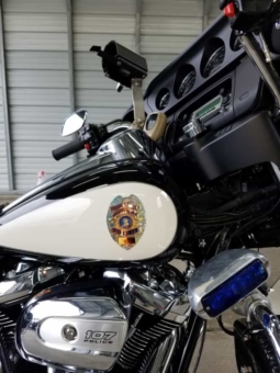 police decals Monroe Police motorcycle decals